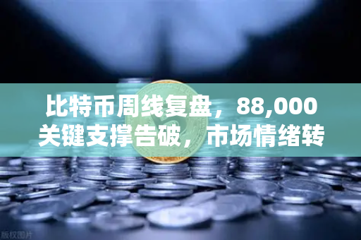 比特币周线复盘，88,000关键支撑告破，市场情绪转向悲观