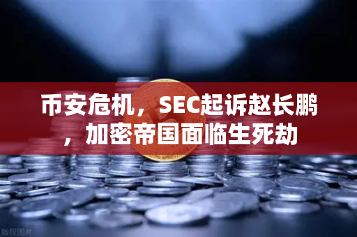 币安危机，SEC起诉赵长鹏，加密帝国面临生死劫
