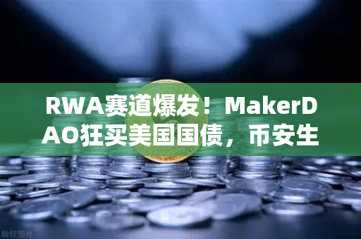 RWA赛道爆发！MakerDAO狂买美国国债，币安生态成为下一个现实资产桥头堡？