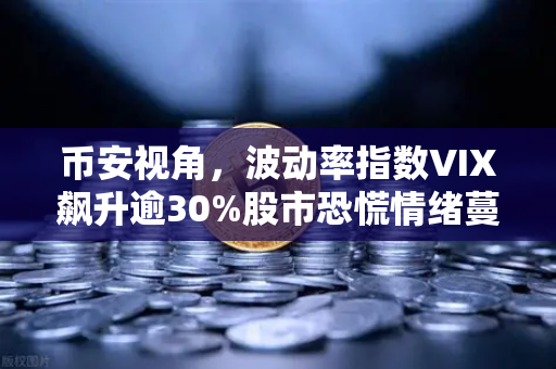 币安视角，波动率指数VIX飙升逾30%股市恐慌情绪蔓延至币圈，投资者何去何从？