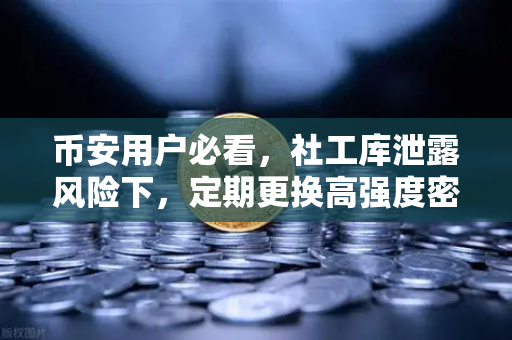 币安用户必看，社工库泄露风险下，定期更换高强度密码的重要性
