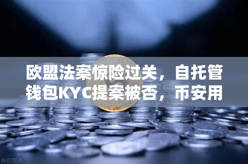 欧盟法案惊险过关，自托管钱包KYC提案被否，币安用户迎来重大利好？