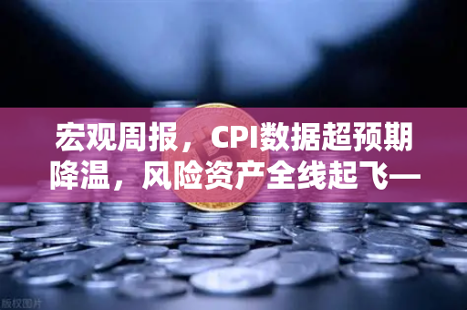 宏观周报，CPI数据超预期降温，风险资产全线起飞—币安Binance投资者如何把握市场脉搏？