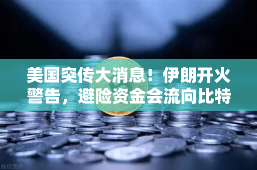 美国突传大消息！伊朗开火警告，避险资金会流向比特币吗？