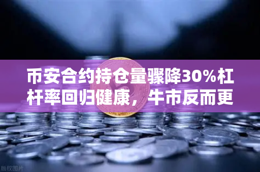 币安合约持仓量骤降30%杠杆率回归健康，牛市反而更稳了？