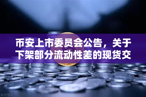 币安上市委员会公告，关于下架部分流动性差的现货交易对—投资者需关注的风险信号与应对策略